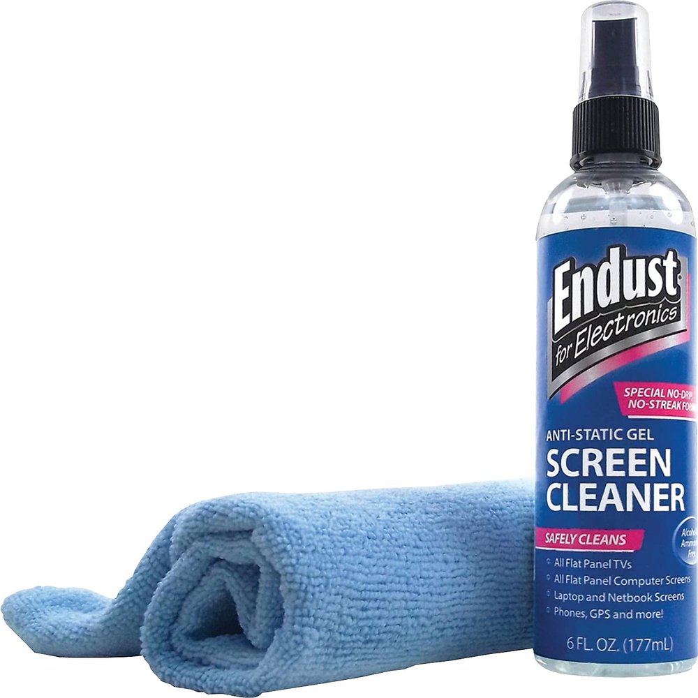 Endust KITNOZ12275-5PK Screen Cleaner with Micro Fiber Towel Combo for LCD/Plasma Monitor