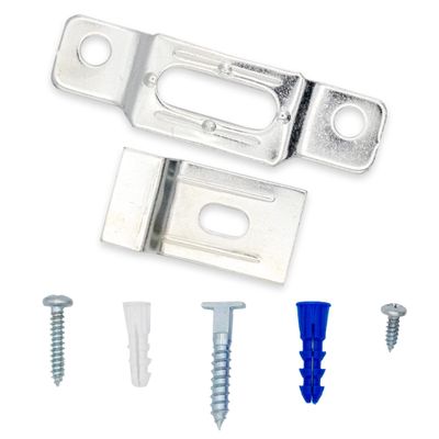 T-Lock security hangers locking hardware set for (25) wood or aluminum picture frames plus free HARDENED wrench! ArtRight