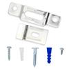 T-Lock security hangers locking hardware set for (25) wood or aluminum picture frames plus free HARDENED wrench! ArtRight view 1