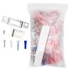 T-Lock security hangers locking hardware set for (25) wood or aluminum picture frames plus free HARDENED wrench! ArtRight view 2
