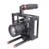 GOWE Aluminum DSLR camera Cage Rig top handle 15mm rod rig for canon EOS 5D 7D view 1