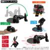 Yupiteru MOGGY YE1 [05-YE1-M] Portable Navigation/Car Navigation System, Car Mounting Stand (Double-Sided Tape Attachment Type (Adhesive Type), Arm M, Compatible view 2