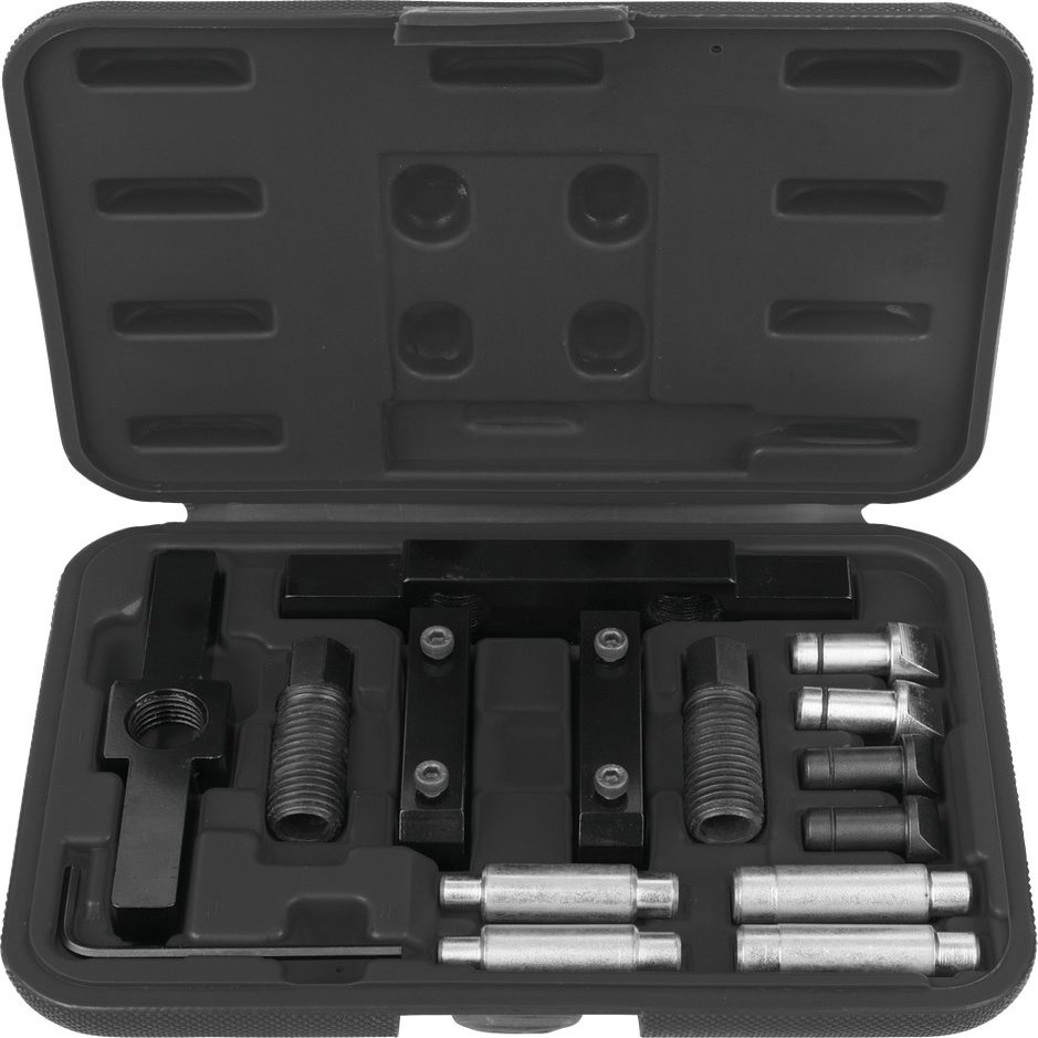 KS TOOLS Master clamp bore Hole splay Tool Set, 15 pcs