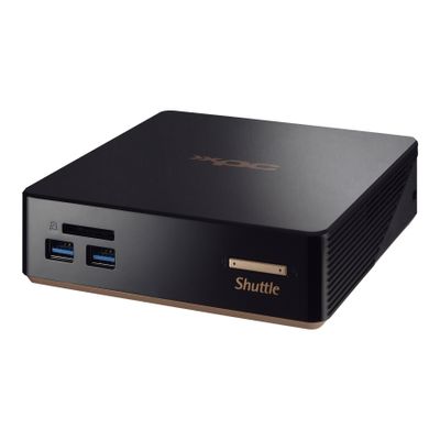 SHUTTLE XPC Nano NC01U5 Intel Broadwell i5-5200U Mini Barebone PC, Support 4K Ultra HD Video, DDR3L SODIMM Max 16GB