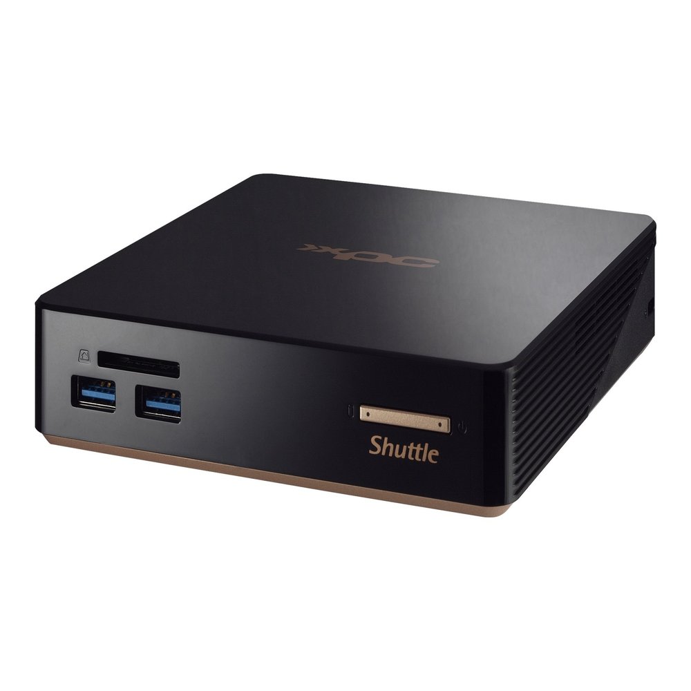 SHUTTLE XPC Nano NC01U5 Intel Broadwell i5-5200U Mini Barebone PC, Support 4K Ultra HD Video, DDR3L SODIMM Max 16GB