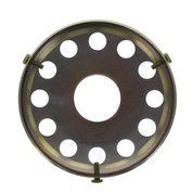 Upgradelights Oil Rubbed Bronze 4 Inch Uno Bridge Lampshade Holder