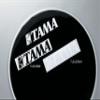 Tama Logo Sticker Black-2" x 9" (TLS100BK) view 3