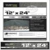 Dry Top 61224 Canvas Tarp, 12x24 Feet, Olive Green Drab view 3