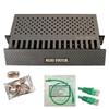 Neat Patch 2U Cable Management Kit - 10 Packs w/ 240 CAT6 Patch Cables (2FT Green) view 1