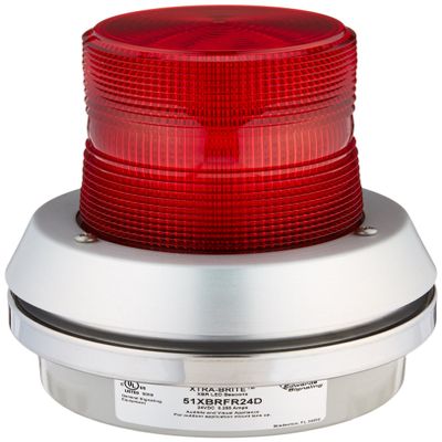 Edwards Signaling 51XBRFR24D 51 XBR LED Flash Red 24VDC