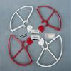 SummitLink Snap On/Off Prop Guards 2 Red 2 White for Phantom 1 2 3 Professional Advanced and Phantom 3 Standard Quick Connect Tool Free view 1