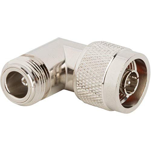 082-98, Conn Type N Adapter PL/PL 50Ohm RA Silver