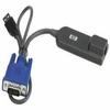 Hewlett-Packard AF628A KVM Console USB Interface Adapter 1 Computer(s) - 1 x Network (RJ-45) - 1 x USB - 1 x VGA view 1