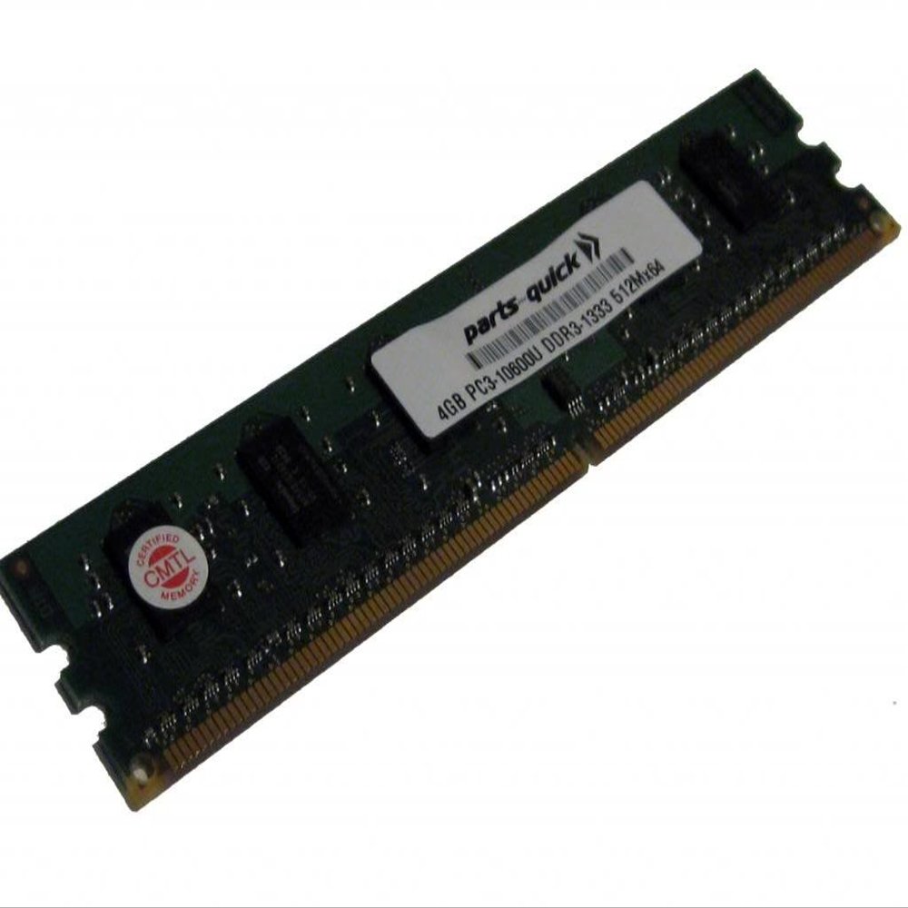 4GB Memory for HP Pavilion HPE h8-1050kr DDR3 PC3-10600 Non-ECC Desktop DIMM RAM (PARTS-QUICK Brand)