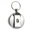 Stainless Steel Tool Belt Money Retractable Key Ring Pull Chain Clip view 4