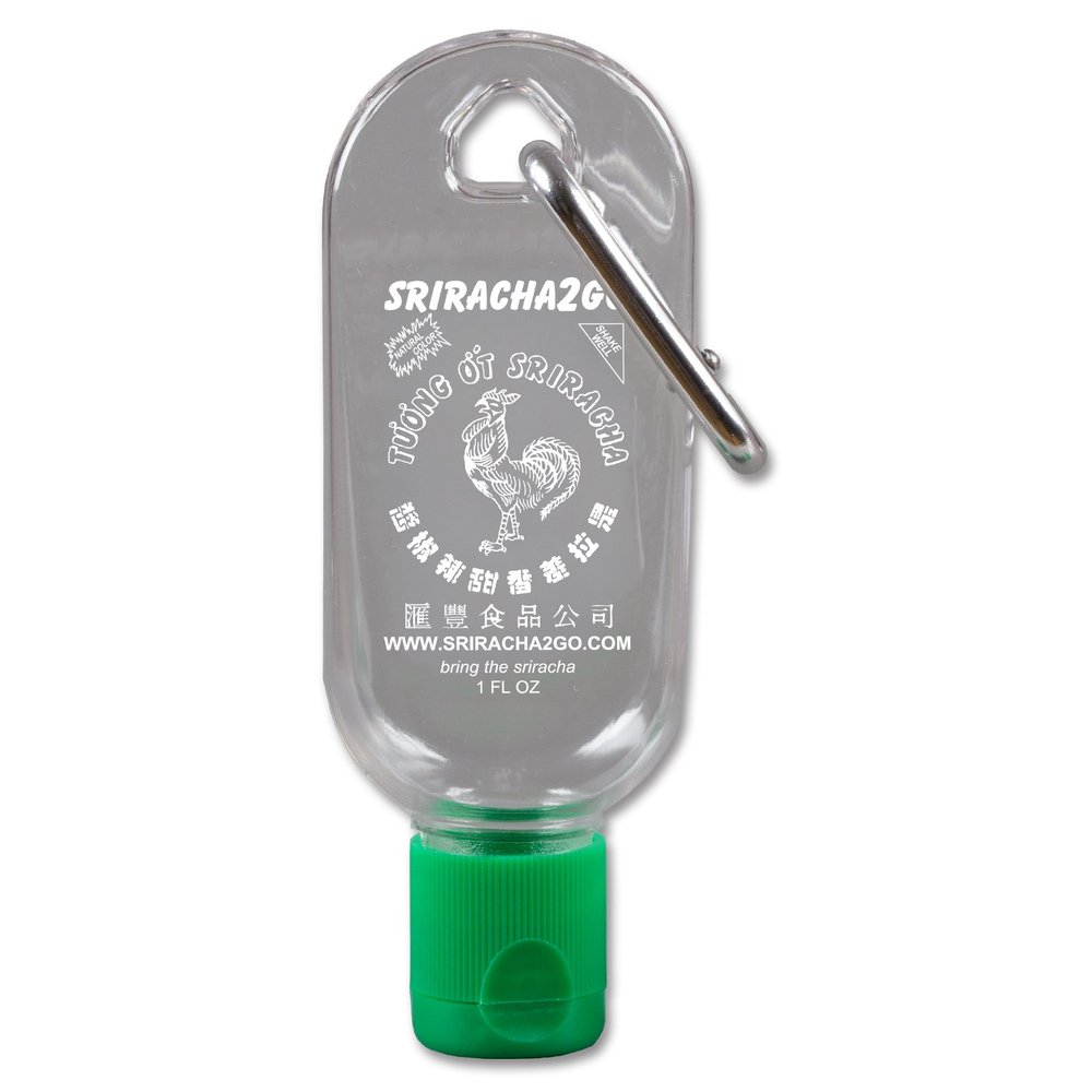 Sriracha2Go Mini Sriracha Keychain, 1oz