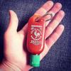 Sriracha2Go Mini Sriracha Keychain, 1oz view 2