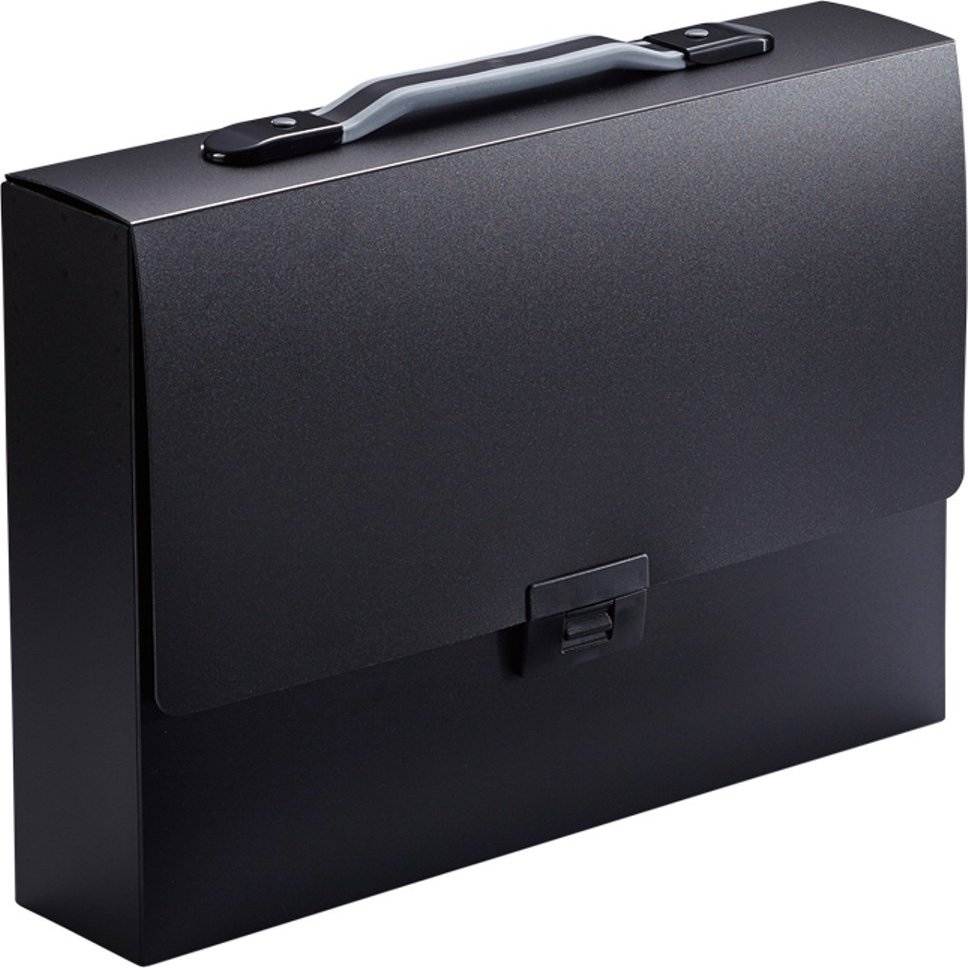 (Kingjim) King Jim TeFit Black Carrying Case, 282W Black Width 70mm Black