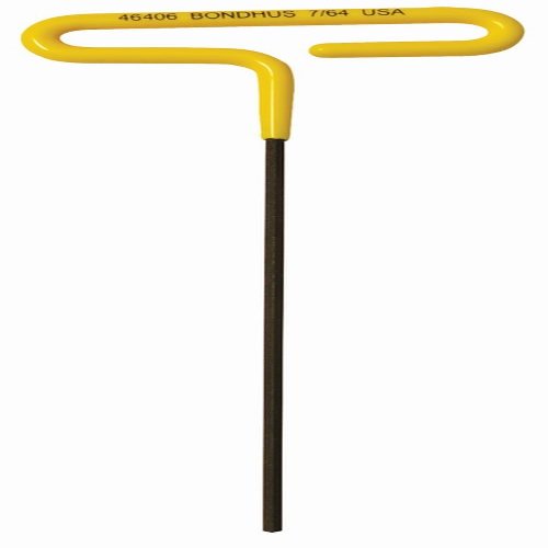 7/64" Cushion Grip Loop Hex T-Handle 6"