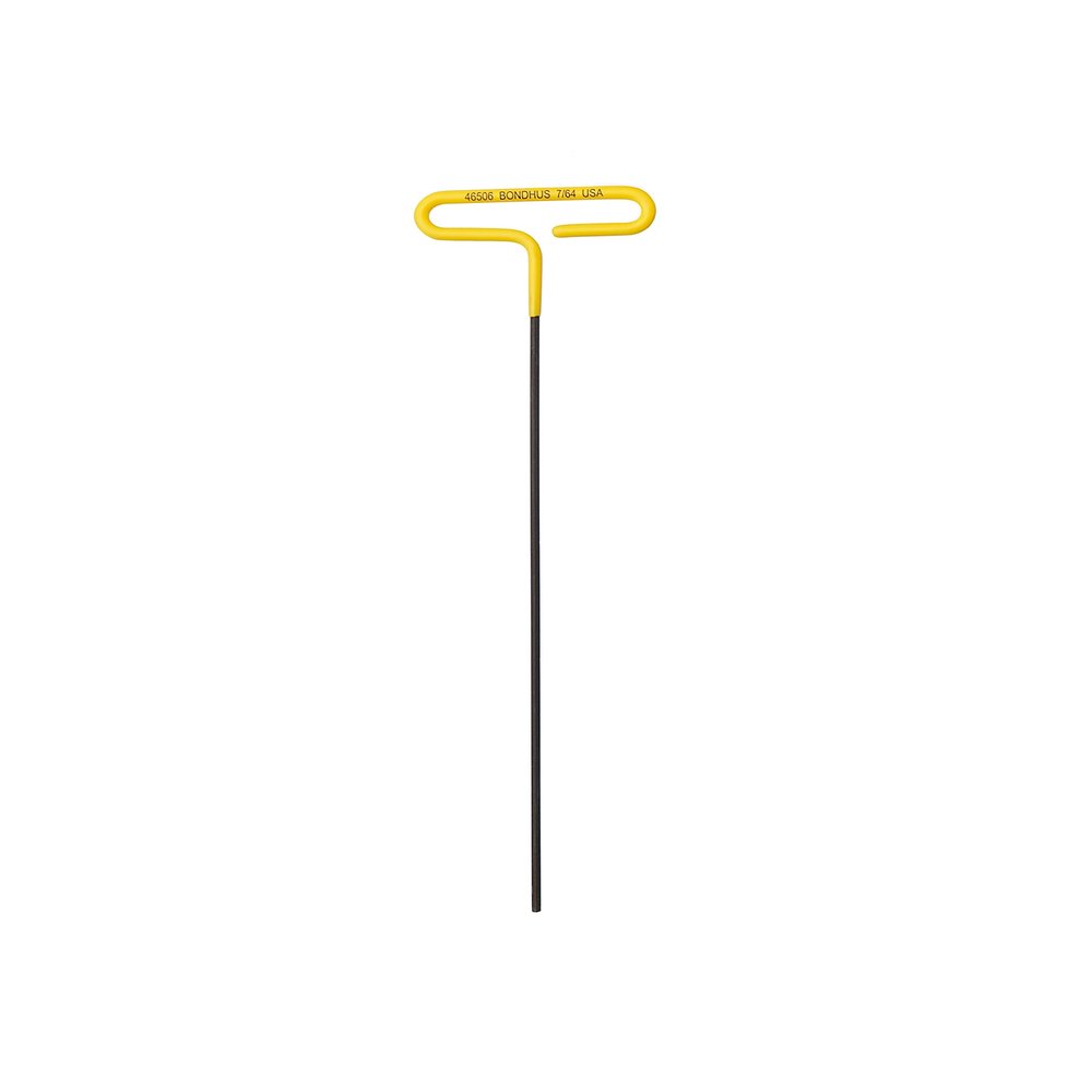 7/64" Cushion Grip Loop Hex T-Handle 9"