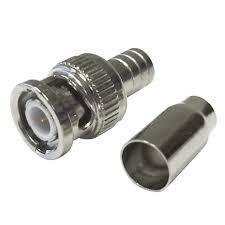 27-9207BNC Plug 2 Piece Crimp Style For RG58 ThinNet Cable (1 piece)