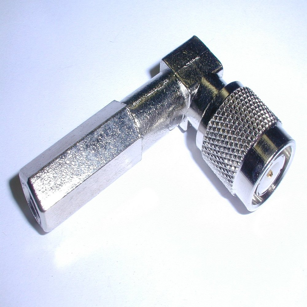 27-9076 Right Angle Twist-On TNC Plug For RG59 Cable (1 Piece)