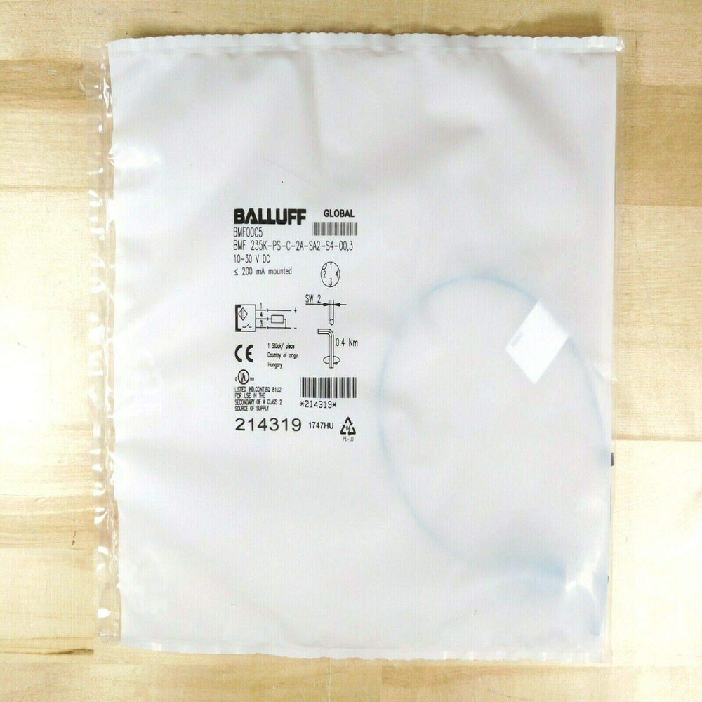 Balluff BMF00C5 Promimity Magnetic Field Sensors, Electronic DC