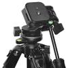80 Inch Elite Series Heavy Duty Tripod for All DSLR Cameras & Camcorders + Frenzy Deals Microfiber Cloth view 3