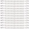Satco S3104 Model 300T3Q/Cl Light Bulb, 300 Watts, 120 Voltage, 5300 Initial Lumens, T3 Lamp Shape, Double Ended Base, R7s ANSI Base, 4-11/16'' MOL, 0.38'' MOD, 1500 Average Rated Hours, Pack of 12 view 1
