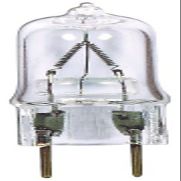 6 Pack Satco S3543 100 Watt Halogen Clear T4 Light Bulb with G8 Bi-Pin Base