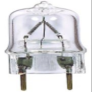 6 Pack Satco S3543 100 Watt Halogen Clear T4 Light Bulb with G8 Bi-Pin Base