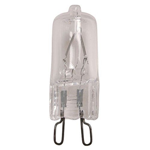 Satco 60T4/G9/CL Halogen Bi Pin Halogen, 60W G9 T4, Clear Bulb [Pack of 12]