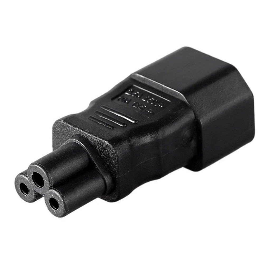 chenyang C14 to C5 Converter IEC 320 C14 Socket to C5 Plug Power Adapter 220V 1OA