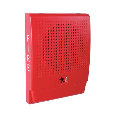Edwards Signaling EG4RF-S7 Wall Speaker 70v Red Dew Fire
