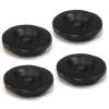 (Pack of 4) EZ Lube Rubber Grease Plugs / Hub Dust Caps for Models 85-1-4 view 1