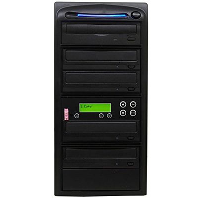 Produplicator USB Drive to 4 CD DVD Duplicator - Convert Flash Memory Card to Disc Copier (DVDUSB04SATA20X)