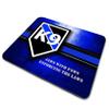 Thin Blue Line K9 Jaws with Paws Enforcing The Laws Thin Rubber Backed Square Mouse Pads for Gaming Computer Laptops Notebooks Desks view 1