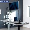 VIVO Single Monitor Desk Mount, Extra Tall Fully Adjustable Stand for 1 LCD Screen up to 32 inches, Ultra Wide Screens up to 38 inches, 22 lbs Capacity, STAND-V001T view 2