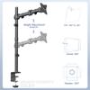 VIVO Single Monitor Desk Mount, Extra Tall Fully Adjustable Stand for 1 LCD Screen up to 32 inches, Ultra Wide Screens up to 38 inches, 22 lbs Capacity, STAND-V001T view 4