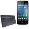 BoxWave Keyboard Compatible with Acer Liquid M320 - SlimKeys Bluetooth Keyboard, Portable Thin with Chiclet-Style Keys - Jet Black view 1