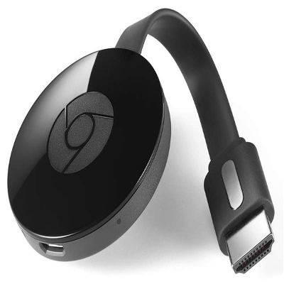 Google NC2-6A5 Chromecast HDMI Streaming Media Player (Black)