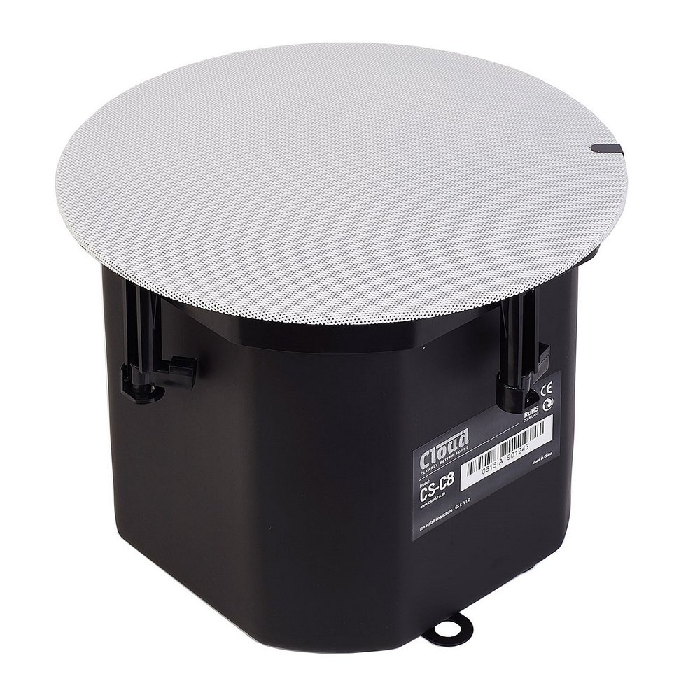 Cloud Electronics CS-C8W | 8inch Coaxial Two Way in Ceiling Speaker White