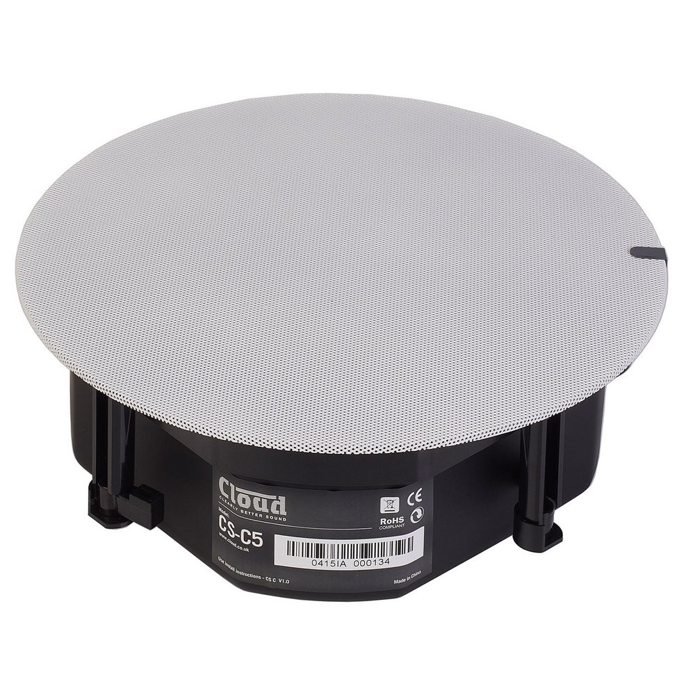 Cloud Electronics CS-C5W | 5.25inch Coaxial Two Way in Ceiling Speaker White