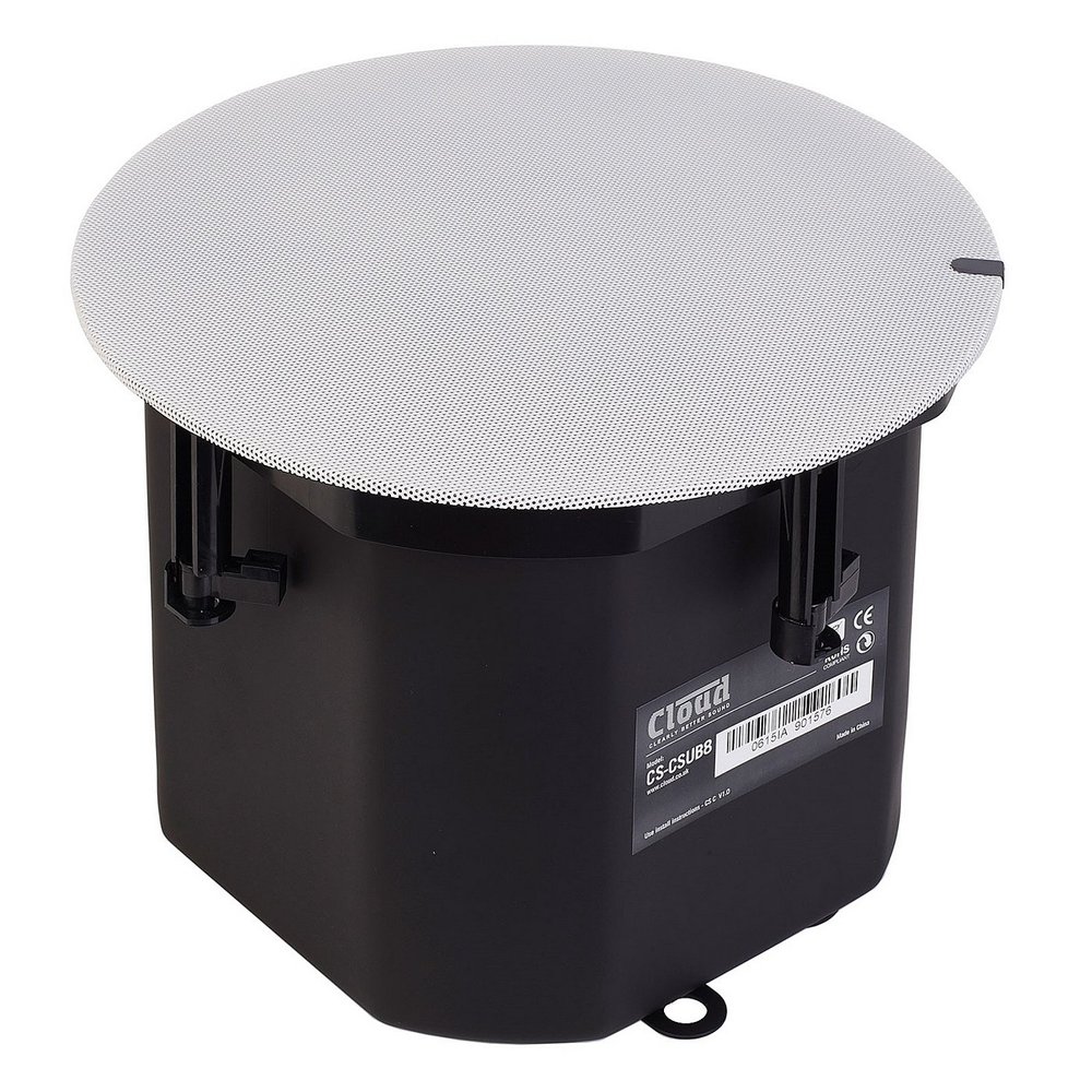 Cloud Electronics CS-CSUB8W | 8inch in Ceiling Subwoofer White