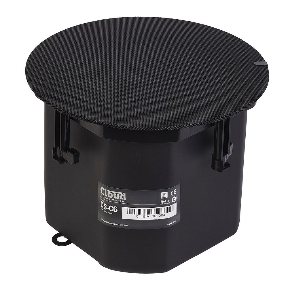Cloud Electronics CS-C6B | 6inch Coaxial Two Way in Ceiling Speaker White