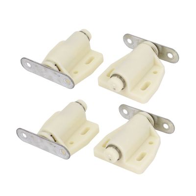 uxcell Cabinet Cupboard Door Push Press Open Single Magnetic Catch Latch 4pcs