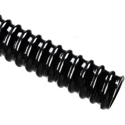 166-90223 - Sleeving, Spiral Wrap, 30.5 m, 100 ft, 28 mm, PVC (Polyvinylchloride), Black