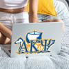 Alpha Kappa Psi - Laptop Jumbo Sticker/Decal view 3