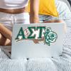 Alpha Sigma Tau - Laptop Jumbo Sticker/Decal view 3