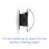 VidaMount Light Grey Enclosure and Tilting VESA Wall Mount [Bundle] Compatible with iPad 2/3/4 view 4